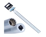 Cheie tubulara pentru bujii, 16 mm, 3 / 8", 250 mm, Cr-V, Geko G13505