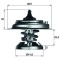 MAHLE TX 29 80D termostat,lichid racire