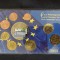 Euro set - Grecia 2004-2009 + medalie comemorativă , UNC