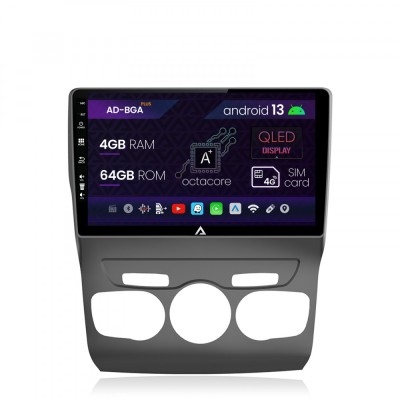 Navigatie Citroen C4L (2011-2016), Android 13, A-Octacore 4GB RAM + 64GB ROM, 10.1 Inch - AD-BGA10004+AD-BGRKIT342 foto