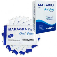 Jeleu pentru potenta Makagra, gel pentru stimularea erectiei (cutie cu 7 plicuri) foto