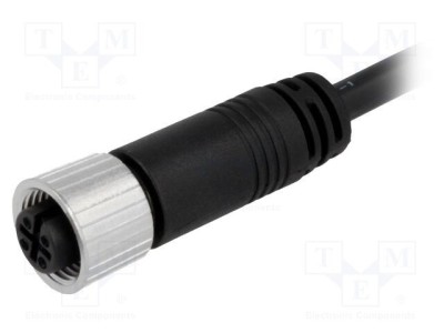 Conector M12 mamă 4 pini A-DeviceNet / CANopen 1m AMPHENOL LTW foto