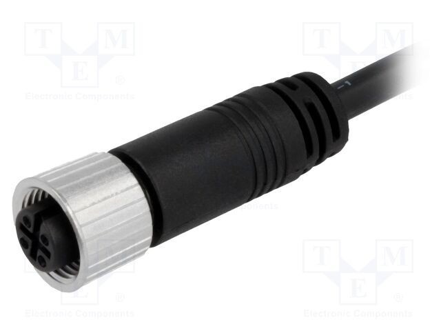 Conector M12 mamă 4 pini A-DeviceNet / CANopen 1m AMPHENOL LTW