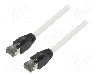 Cablu patch cord, Cat 8.1, lungime 2m, S/FTP, LOGILINK - CQ8052S