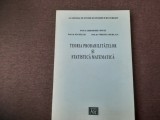 Teoria probabilitatilor si statistica matematica Veronica Burlacu, Ion Sacui