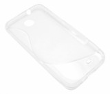 Husa silicon S-line transparenta pentru HTC Desire 300 Zara Mini