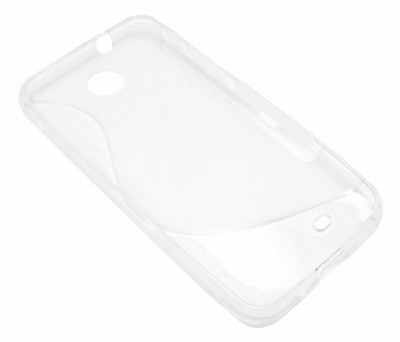 Husa silicon S-line transparenta pentru HTC Desire 300 Zara Mini foto