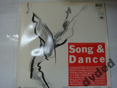 Vinil 2XLP Andrew Lloyd Webber &amp;lrm;&amp;ndash; Song &amp;amp; Dance (VG+) foto