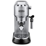 Espressor manual Dedica Style EC 685.M, 1300 W, 15 bar, 1.1 l, slim, argintiu