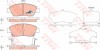 Set placute frana,frana disc HONDA CIVIC VI Hatchback (EJ, EK) (1995 - 2001) TRW GDB3375