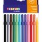 Set 12 Carioci colorate cu varful subtire Playbox