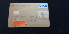 B12 80 - Card bancar foarte vechi - piesa de colectie