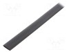 Manșon termocontractabil fără adeziv 15m 126mm negru TASKER