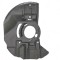 Protectie stropire disc frana Bmw Seria 3 (E46), Sedan/Combi, 06.1998-06.2005, fata, Dreapta, aluminiu