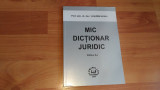 MIC DICTIONAR JURIDIC-PROF. UNIV. DR. DOC. VLADIMIR HANGA