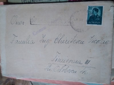 Plic timbrat in perioada interbelica , Regele Mihai I foto
