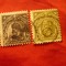 2 Timbre Filipine 1906 si 1909 - Personalitati - W.T.Sampson , stampilate
