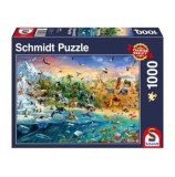 Cumpara ieftin Puzzle Schmidt - Animal Kingdom, 1000 piese
