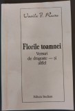 Cumpara ieftin VASILE I. RUSU - FLORILE TOAMNEI/VERSURI DE DRAGOSTE SI ALTFEL/1998/pref.S.GRUIA