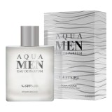 Apa de Parfum Barbati Revers Aqua Men, 100ml - Parfum Citric, Aromatic, Acvatic
