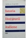 Nina Facon - Istoria literaturii italiene (editia 1969)