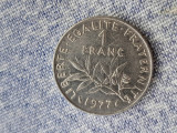 1 FRANC 1977 franta