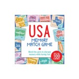 USA Memory Match Game (Set of 100 Cards)