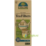 Filtre de Ceai Compostabile Inalte Nealbite fara Clor 50buc