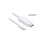 Mini Dislayport DP Male HDMI Male cable-Lungime 1.5 Metri-Culoare Alb