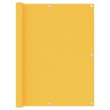 vidaXL Paravan de balcon, galben, 120 x 300 cm, țesătură oxford 135028