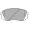 Set placute frana,frana disc FORD TRANSIT CUSTOM bus (2012 - 2016) KRIEGER 0950006518