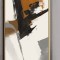 Peisaj abstract semnat tablou living, tablou decorativ, Pictura moderna 76x156