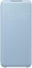 Husa de protectie Samsung pentru Galaxy S20, LED View Cover, Albastru deschis