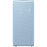 Husa de protectie Samsung pentru Galaxy S20, LED View Cover, Albastru deschis