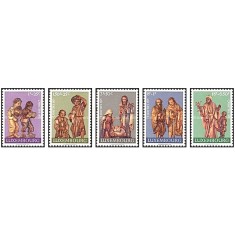 Luxemburg 1971 - Craciun, Caritas, serie neuzata