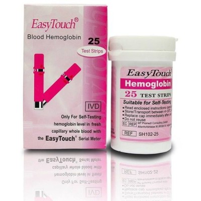 Teste pentru hemoglobina Easy Touch, 25 bucati foto