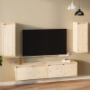 VidaXL Dulapuri de perete, 2 buc., 30x30x80 cm, lemn masiv de pin 813496