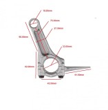 Biela motor termic 9CP V60371 Verke