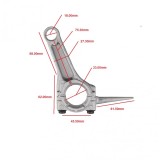 Biela motor termic 9CP V60371 Verke
