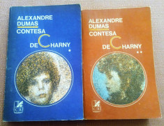 Contesa de Charny 2 Volume. Editura Cartea Romaneasca, 1974 - Alexandre Dumas foto