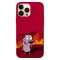 Husa compatibila cu Apple iPhone 14, Viceversa, model Courage This is Fine, Silicon, TPU