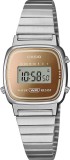 Cumpara ieftin Ceas Dama Casio Vintage Mini LA670WES-4AEF, Digital, Inox, Rezistent Apa, Argintiu