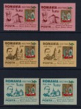 ROMANIA EXIL 1968 EMISIUNEA 50 CRACIUN SERIE DT + NDT MNH