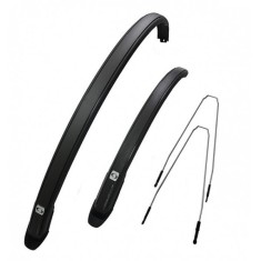 Set 2 aparatori roti biciclete, Simpla UBIQUIT 45 LONG, culoare negru Cod:B311