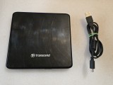 Dvd Writer extern Transcend TS8XDVDS-K,USB 2.0, slim, negru - poze reale, DVD-RW