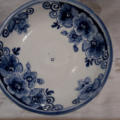 Farfurioara antica din ceramica Delft -