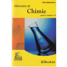 Alina Maiereanu - Memorator de chimie pentru clasele 7-8