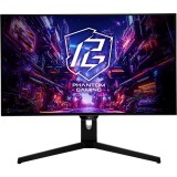 Monitor LED ASRock Gaming PGO27QFS 27 inch QHD OLED 0.03 ms 240 Hz USB-C HDR FreeSync Premium Pro