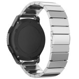 Cumpara ieftin Curea metalica Edman 1Z pentru Samsung Gear S3 si telescoape Quick Release incluse in pachet, latime prindere 22mm, Argintiu