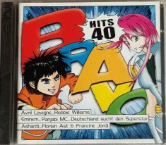Various &lrm;&ndash; Bravo Hits 40 NM / NM dublu cd muzica pop rock synth pop Warner Germania 2003